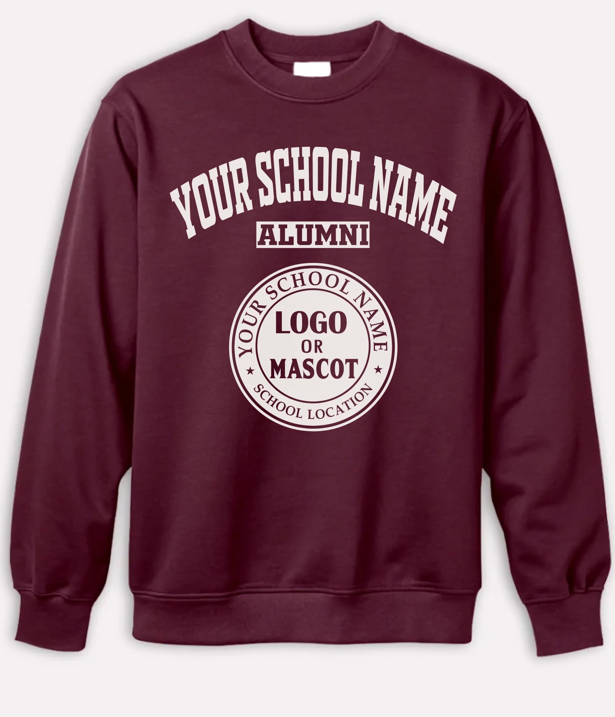 Custom Alumni Crewneck Sweatshirt | Classic College Gift