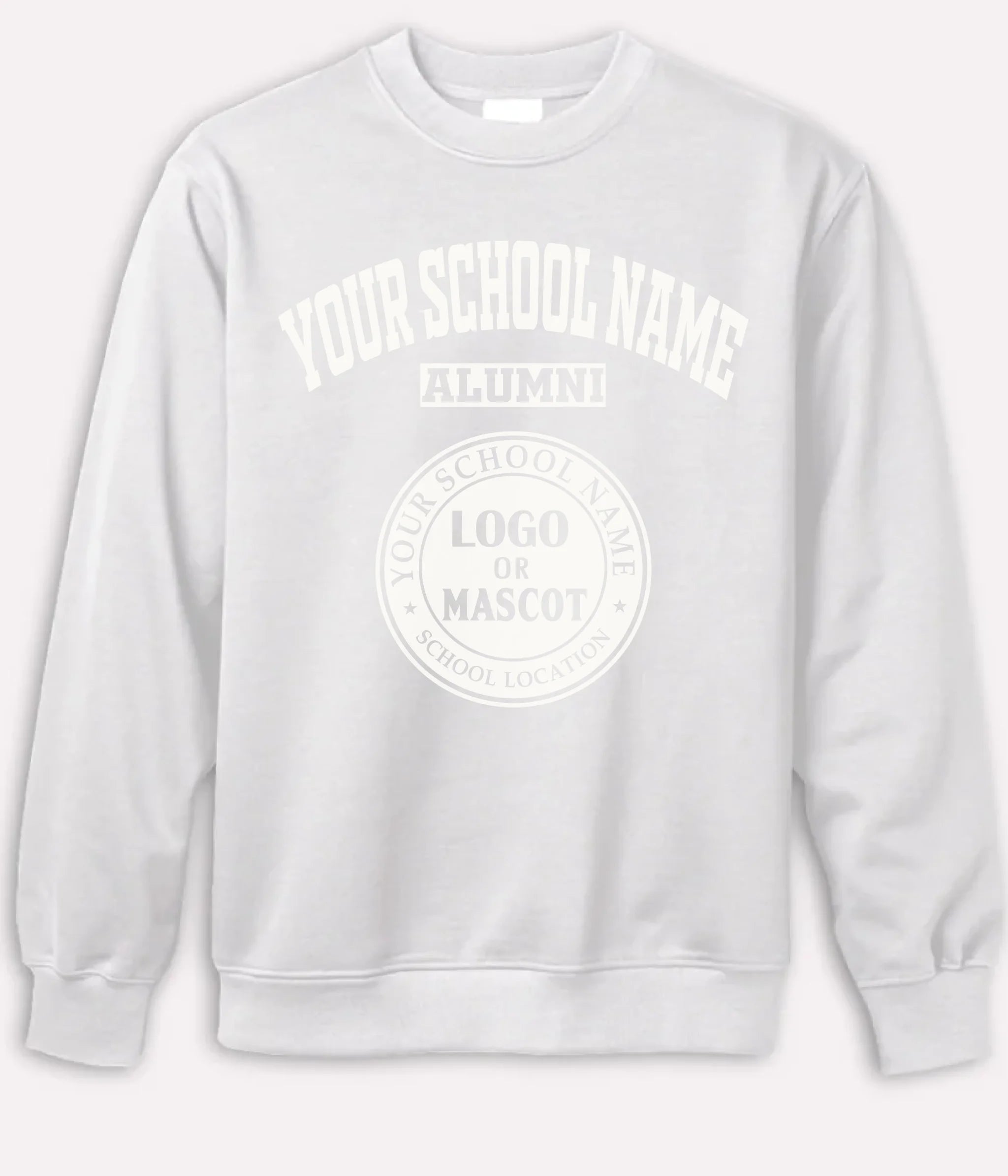 Custom Alumni Crewneck Sweatshirt | Classic College Gift