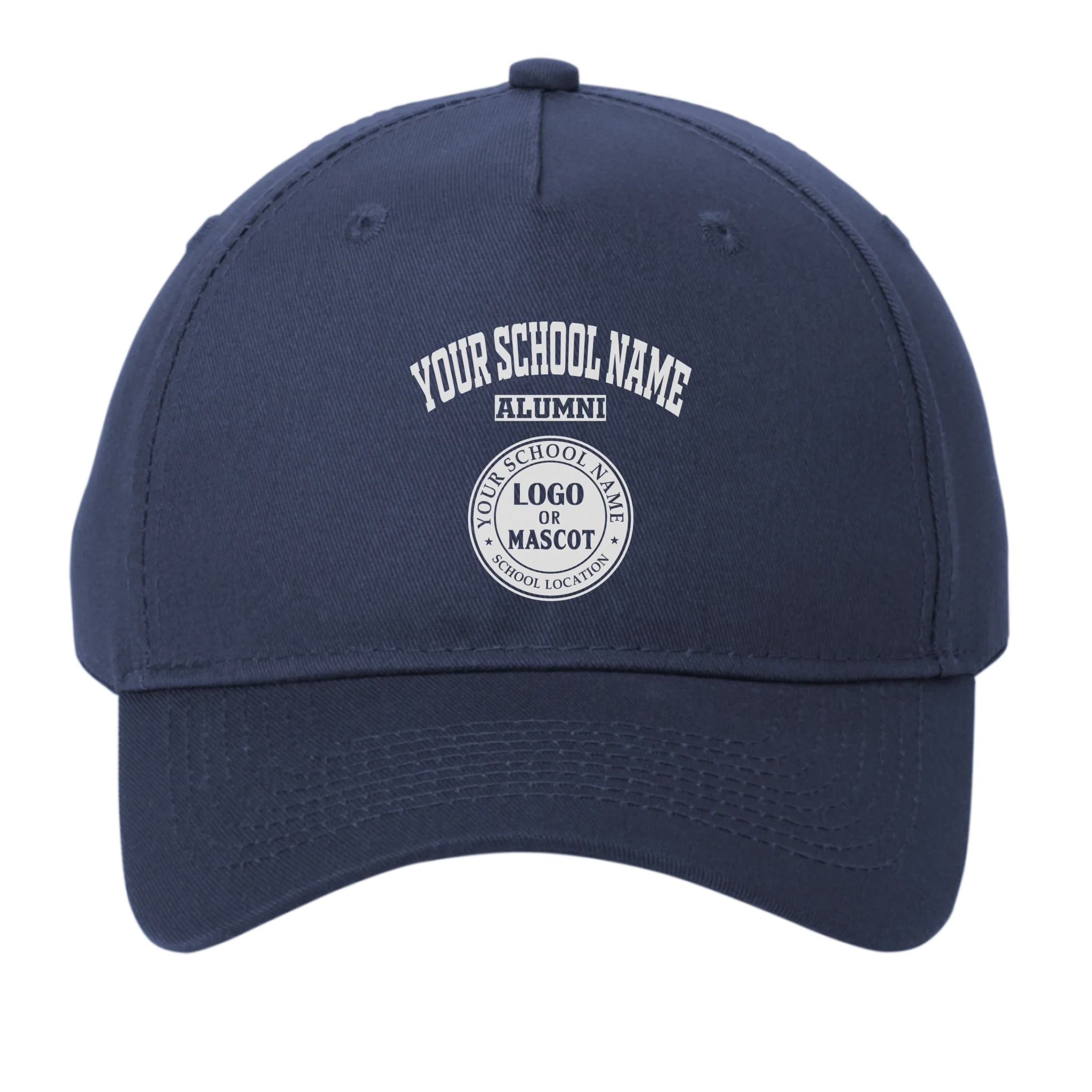 Custom Alumni Baseball Cap | Classic College & University Twill Hat