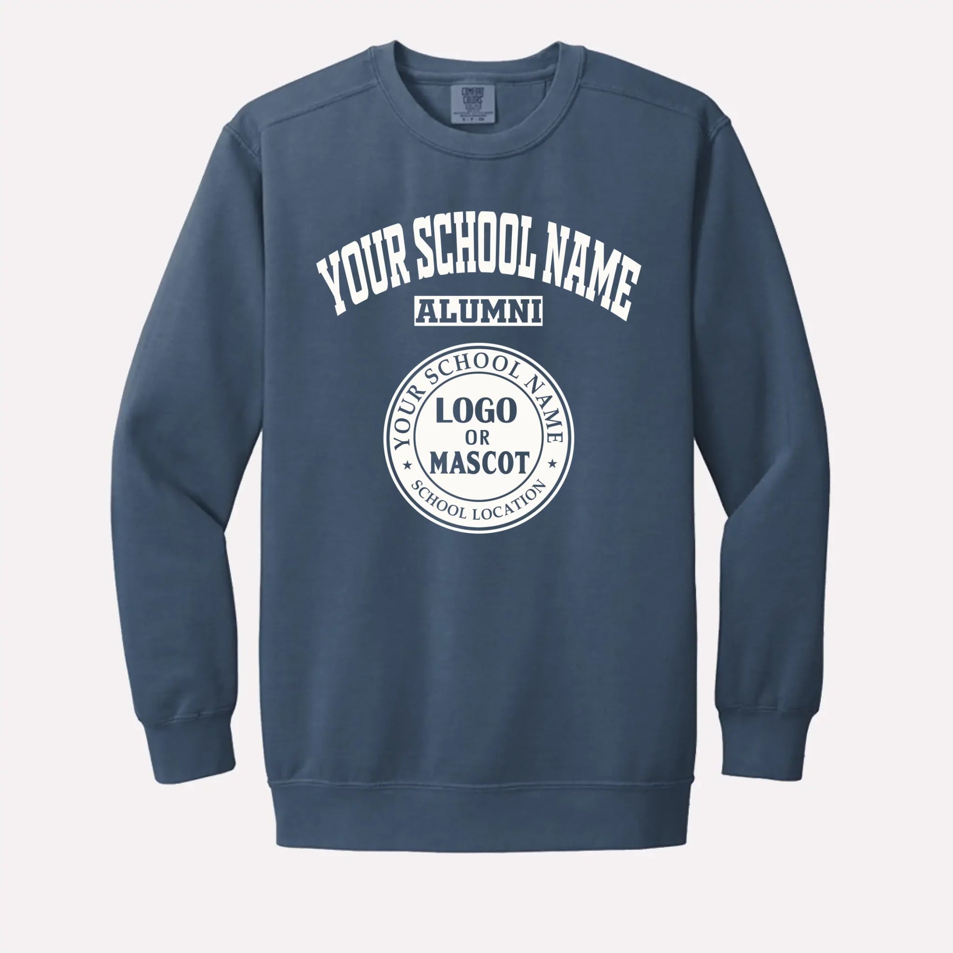 custom-mens-zip-pullover-dark-green