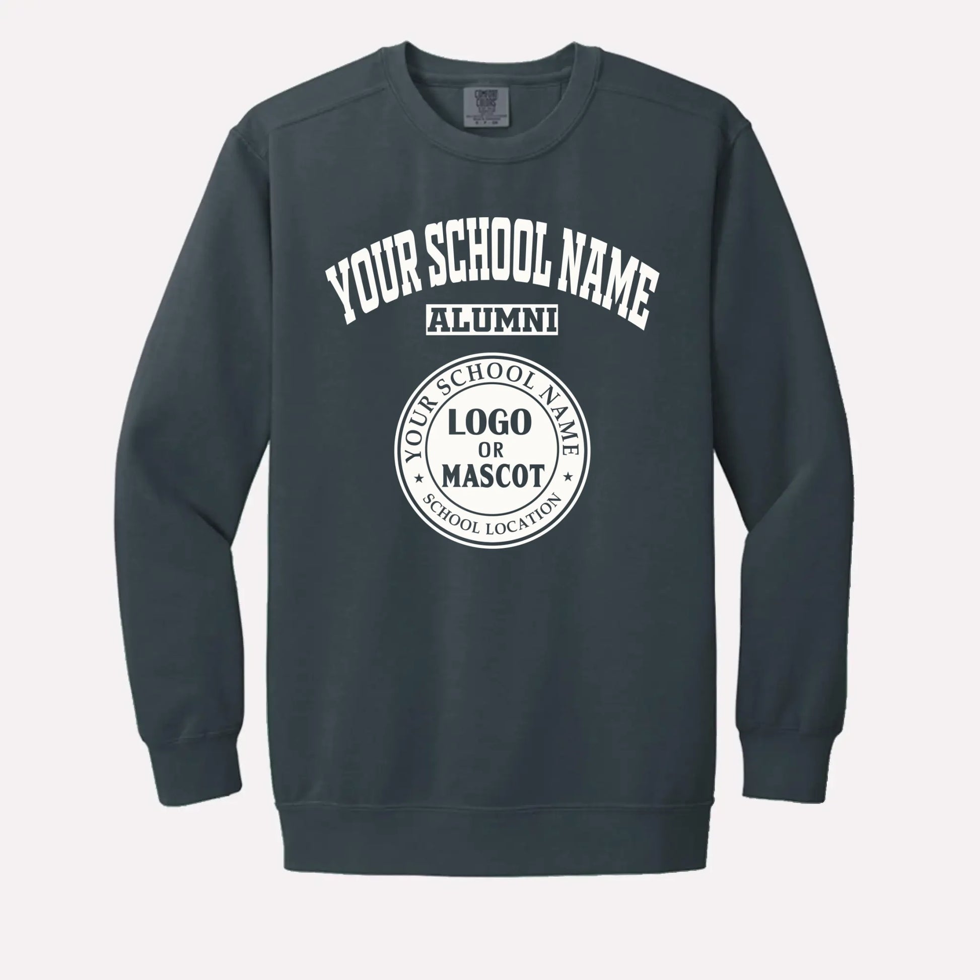 custom-mens-zip-pullover-dark-green