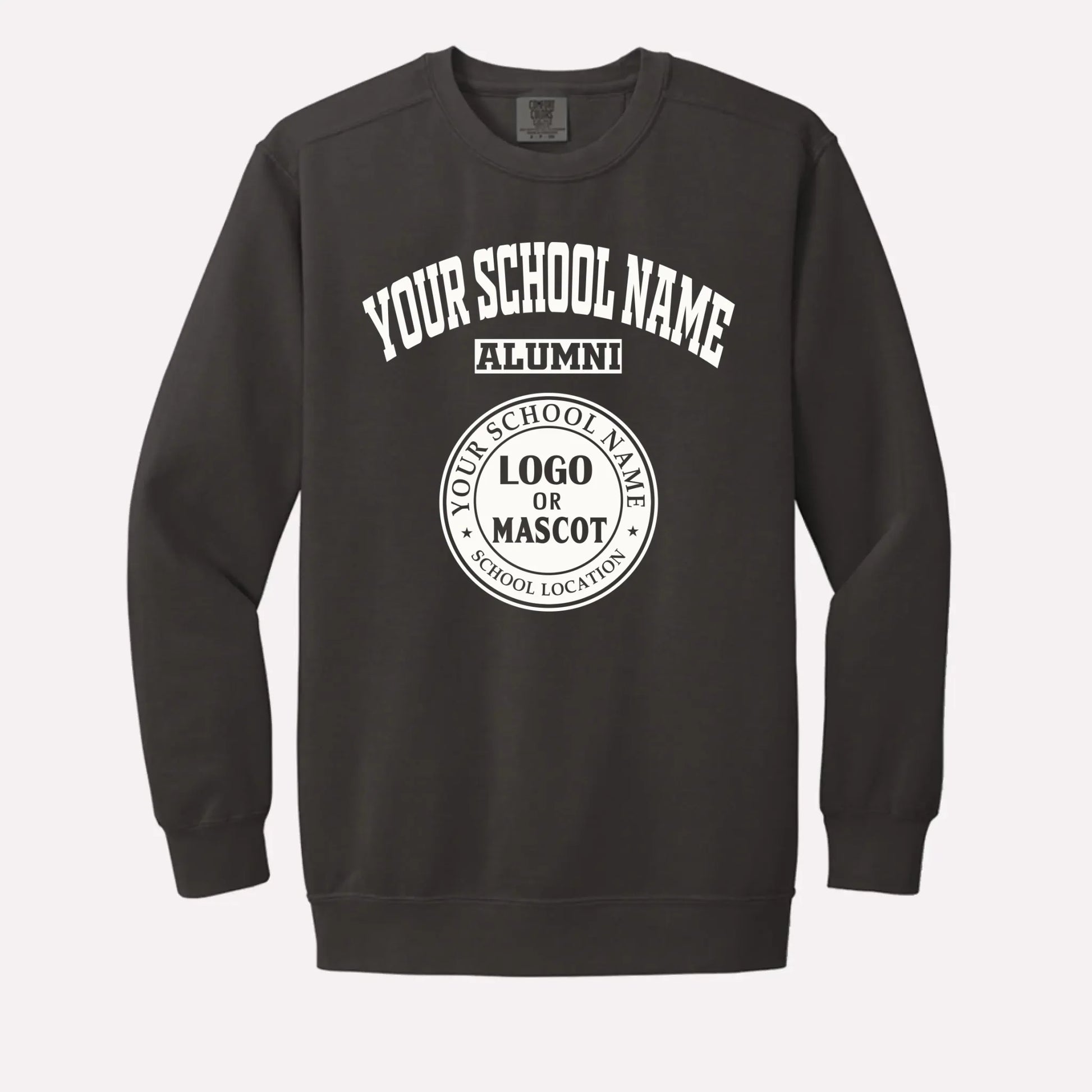 custom-mens-zip-pullover-dark-green