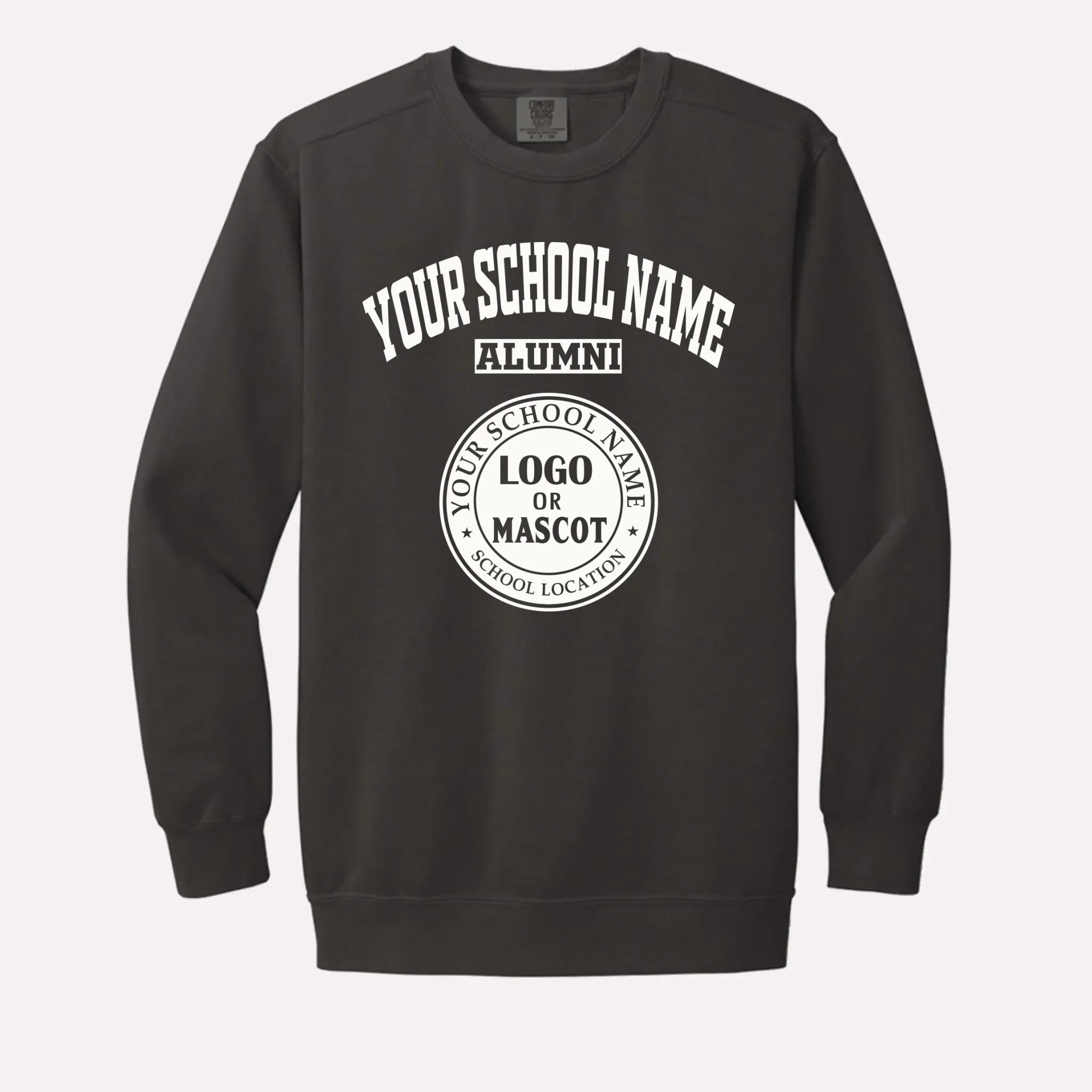 custom-mens-zip-pullover-dark-green