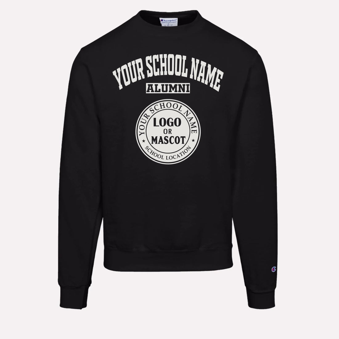 personalized-graduation-gift-champion-sweatshirt-maroon