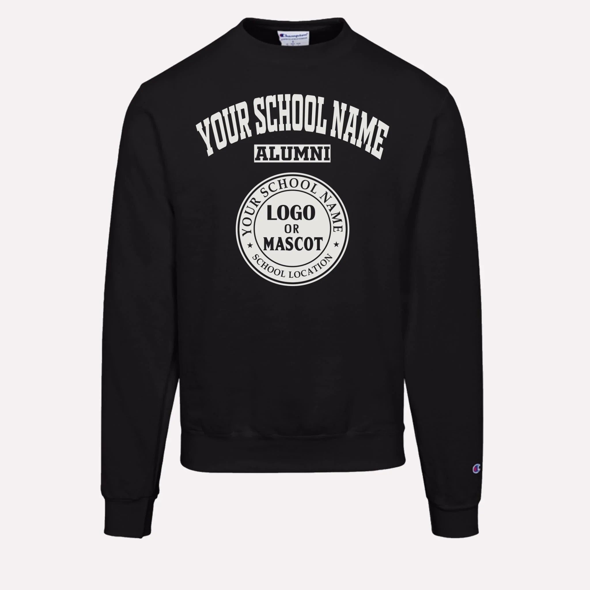 personalized-graduation-gift-champion-sweatshirt-maroon