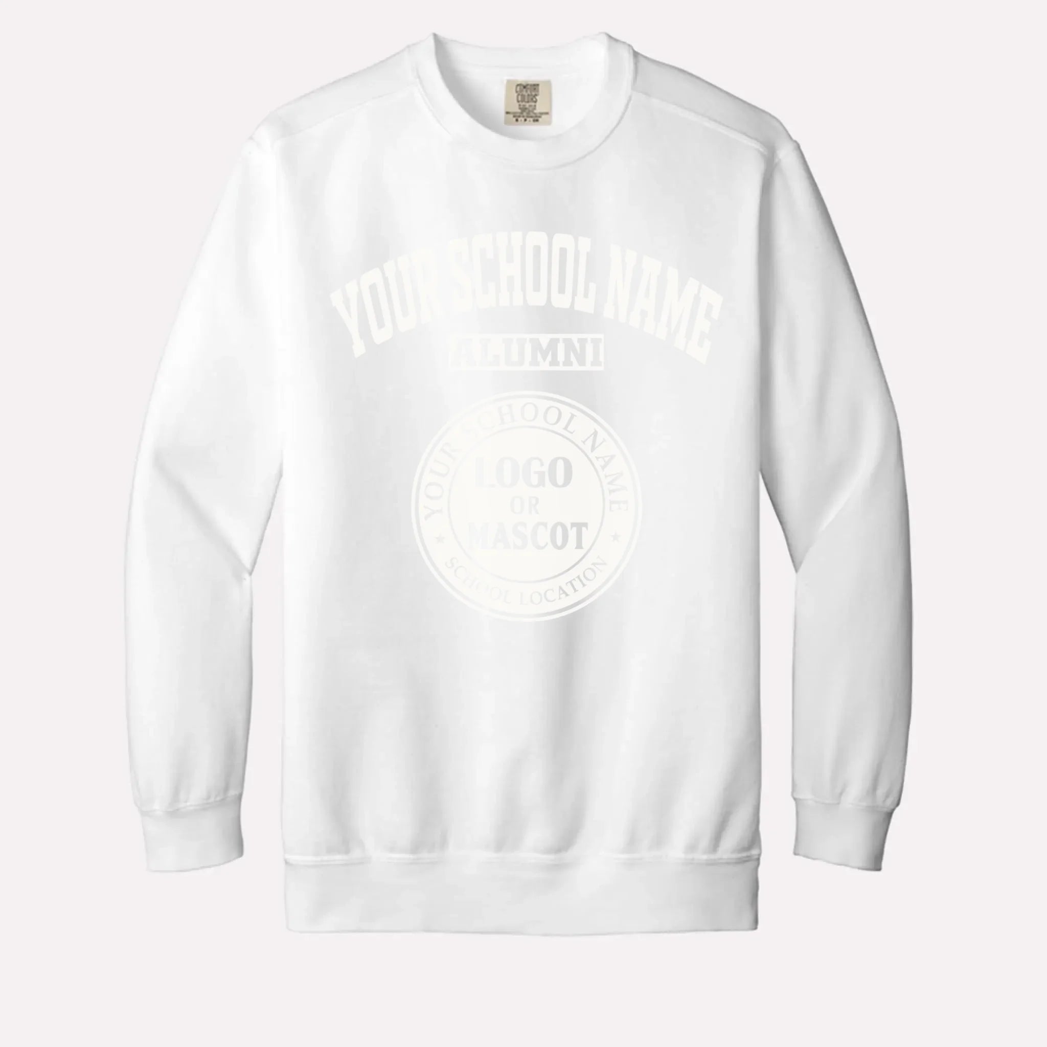 Custom Alumni Sweatshirt | Classic, Vintage & Premium