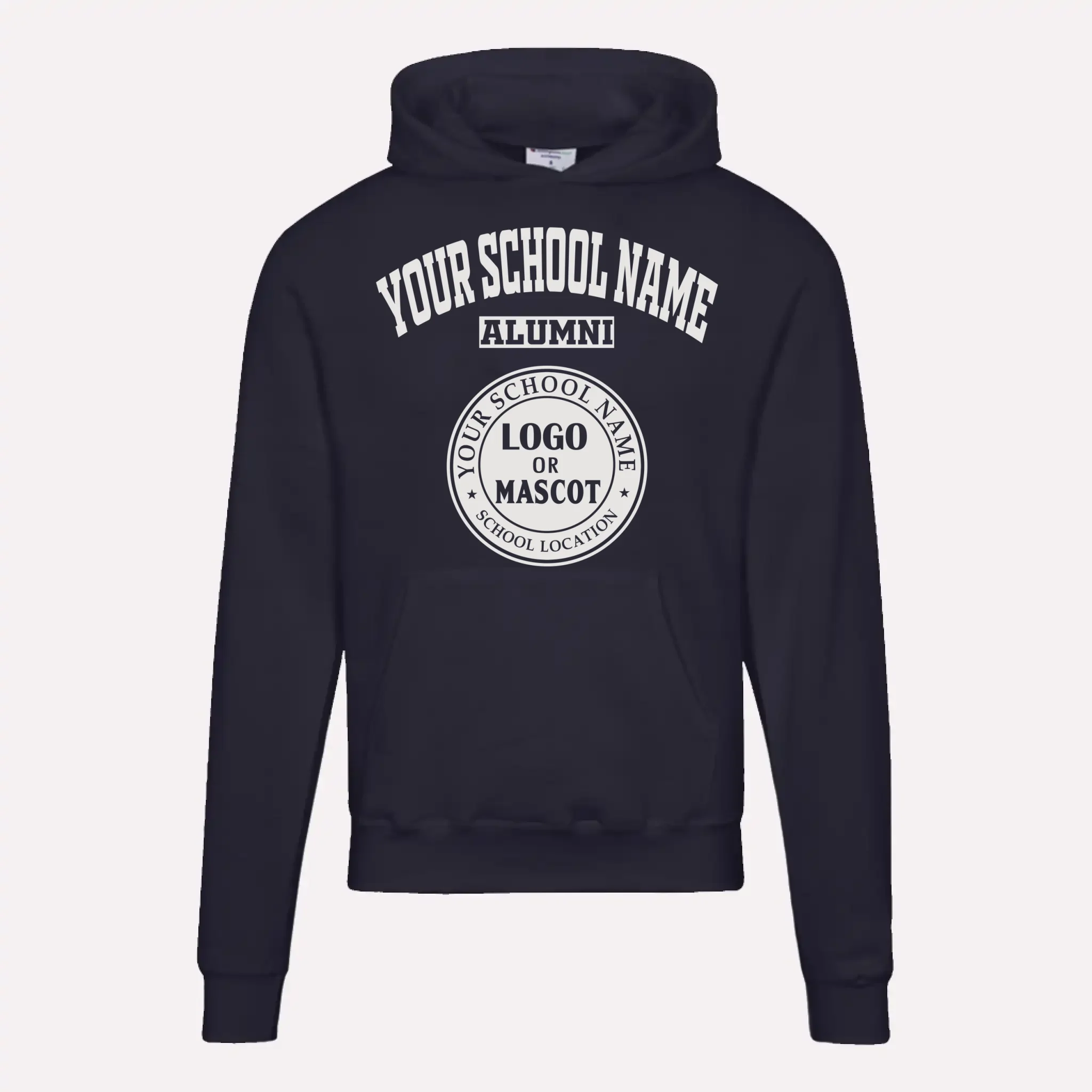 Custom Alumni Hoodie | Pullover, Zip & Premium Champion®