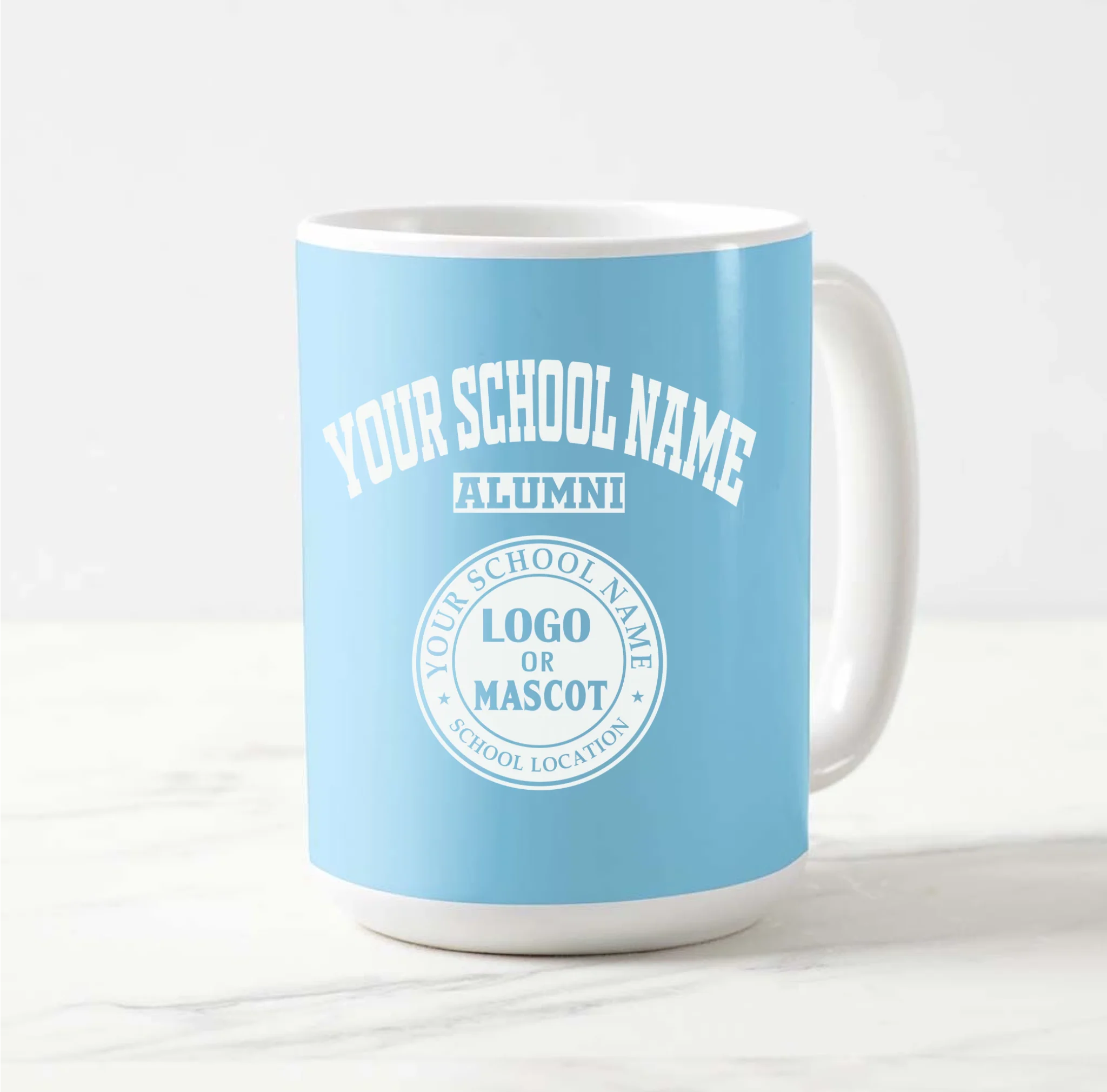 Personalized Alumni Coffee Mug 15oz | Custom College & University Gift