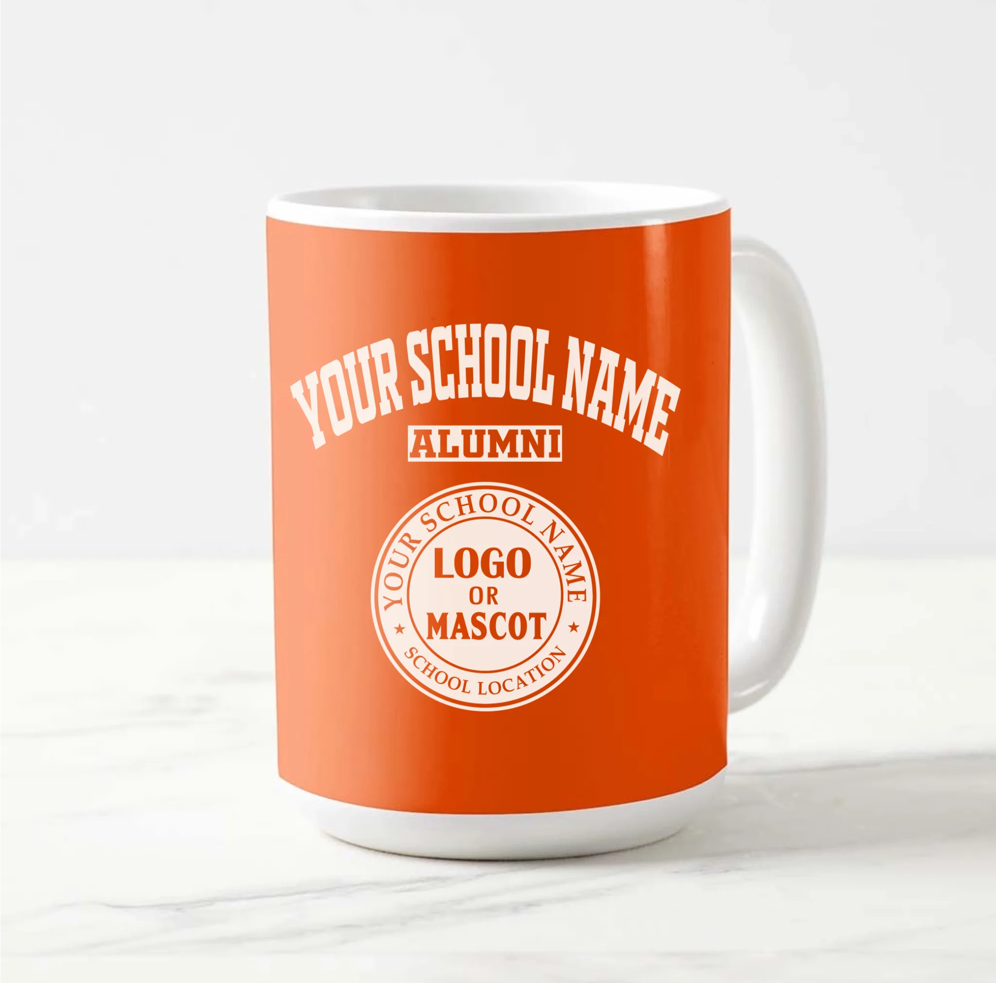 Personalized Alumni Coffee Mug 15oz | Custom College & University Gift