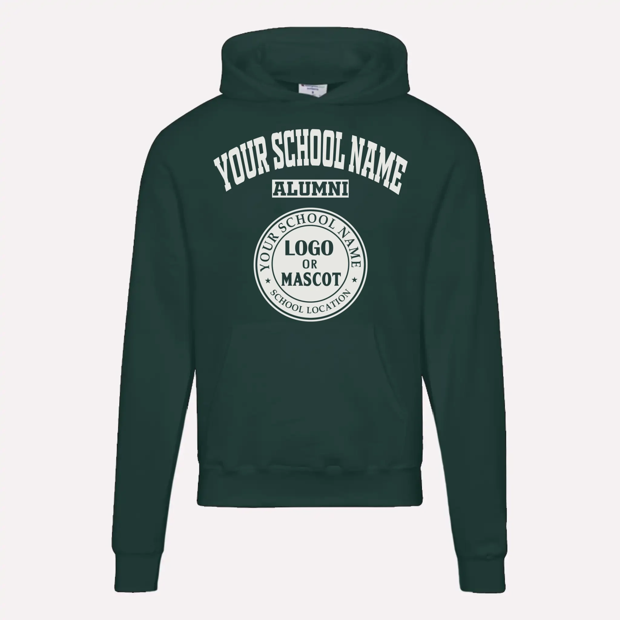 Custom Alumni Hoodie | Pullover, Zip & Premium Champion®