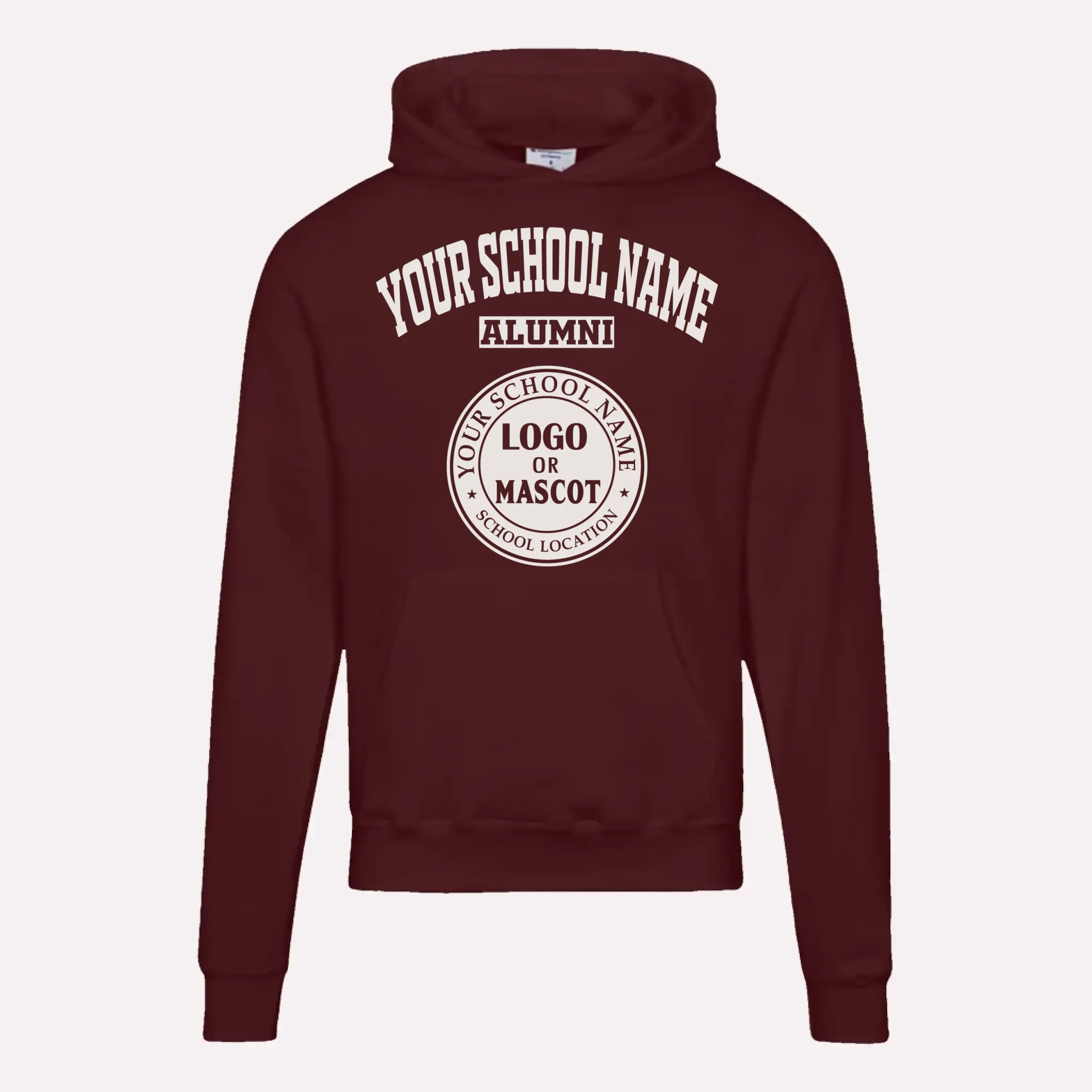 Custom Alumni Hoodie | Pullover, Zip & Premium Champion®