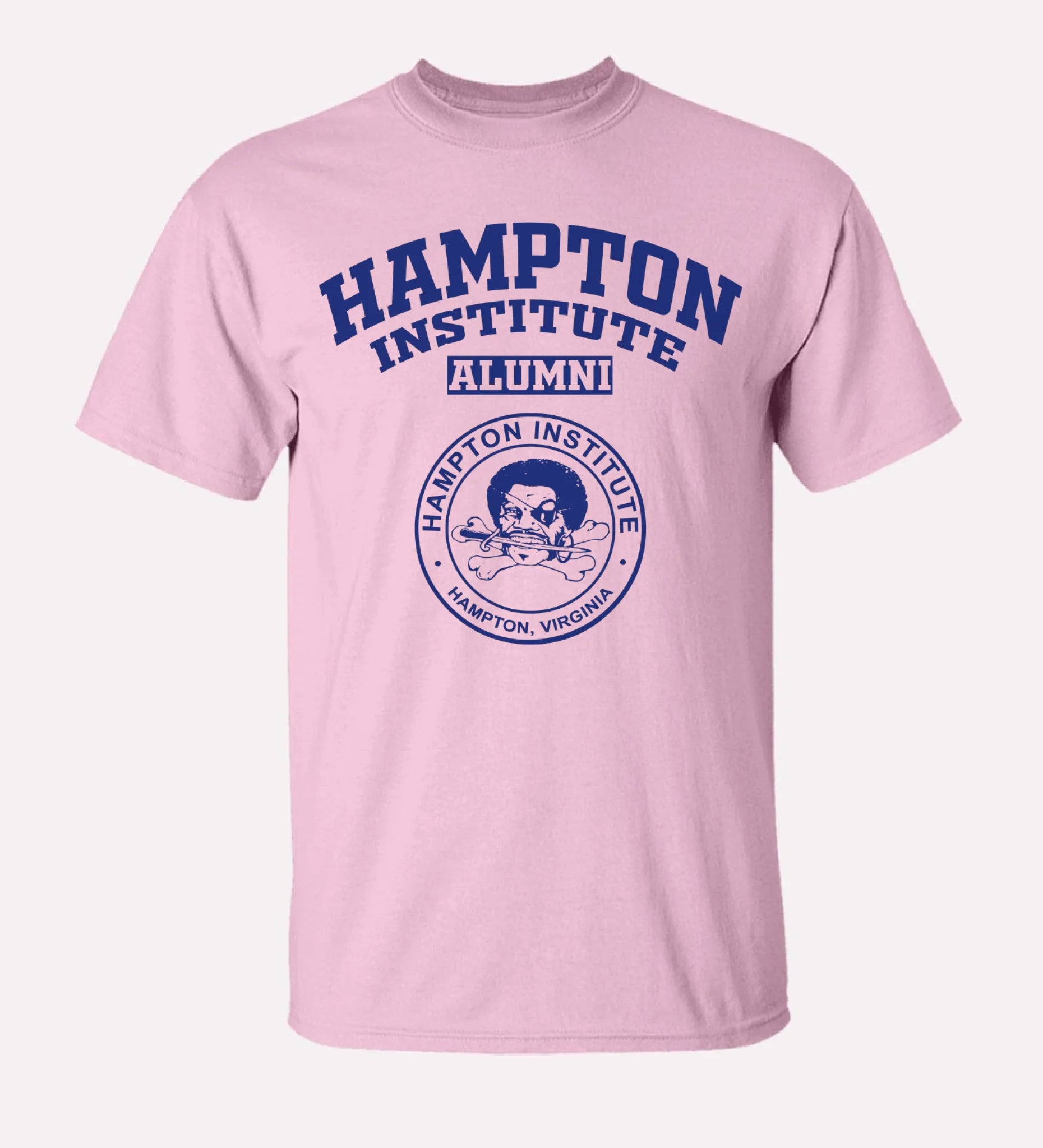 Hampton Institute Pirates LG1 Classic Heavy Cotton T-Shirt