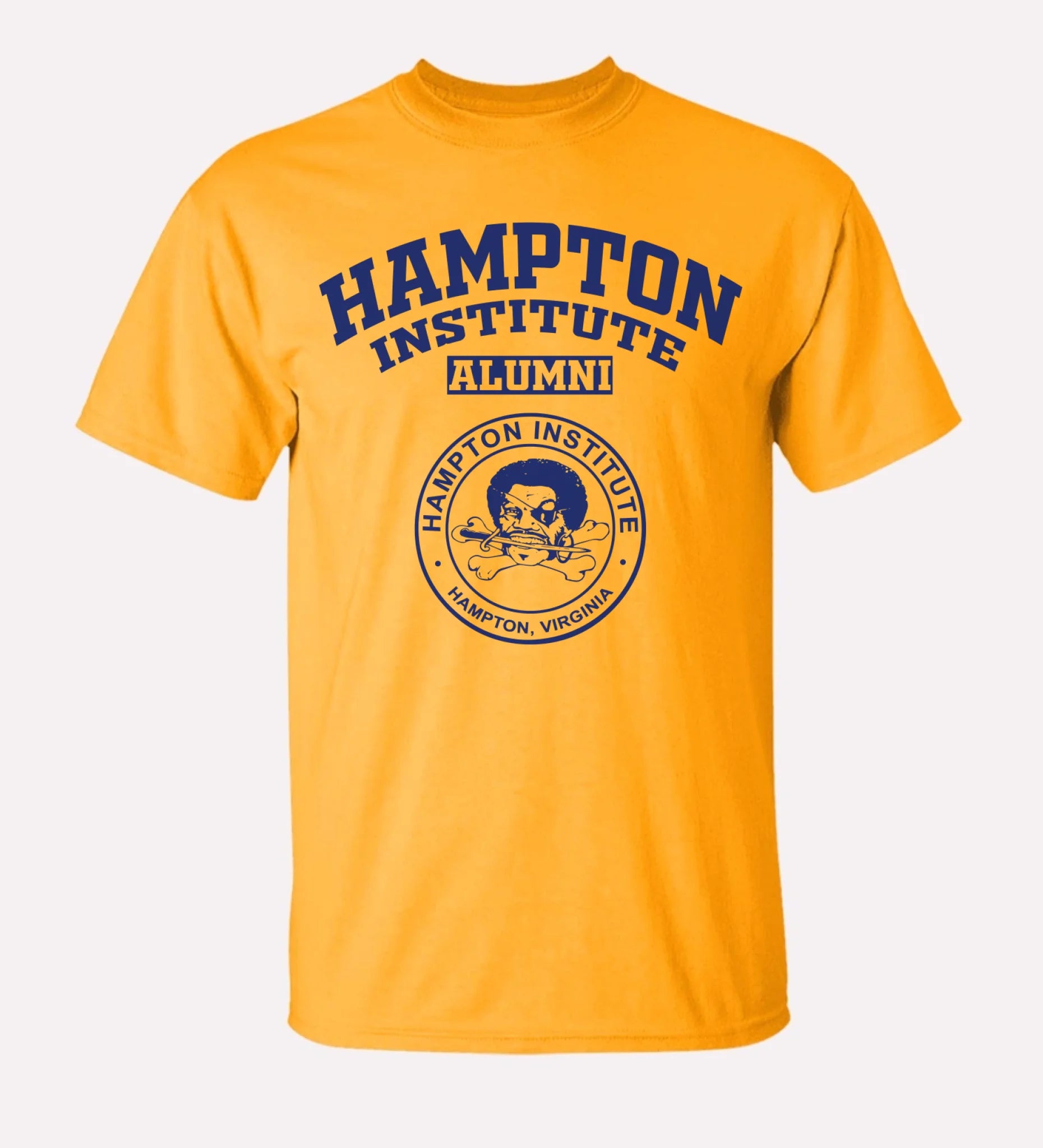 Hampton Institute Pirates LG1 Classic Heavy Cotton T-Shirt