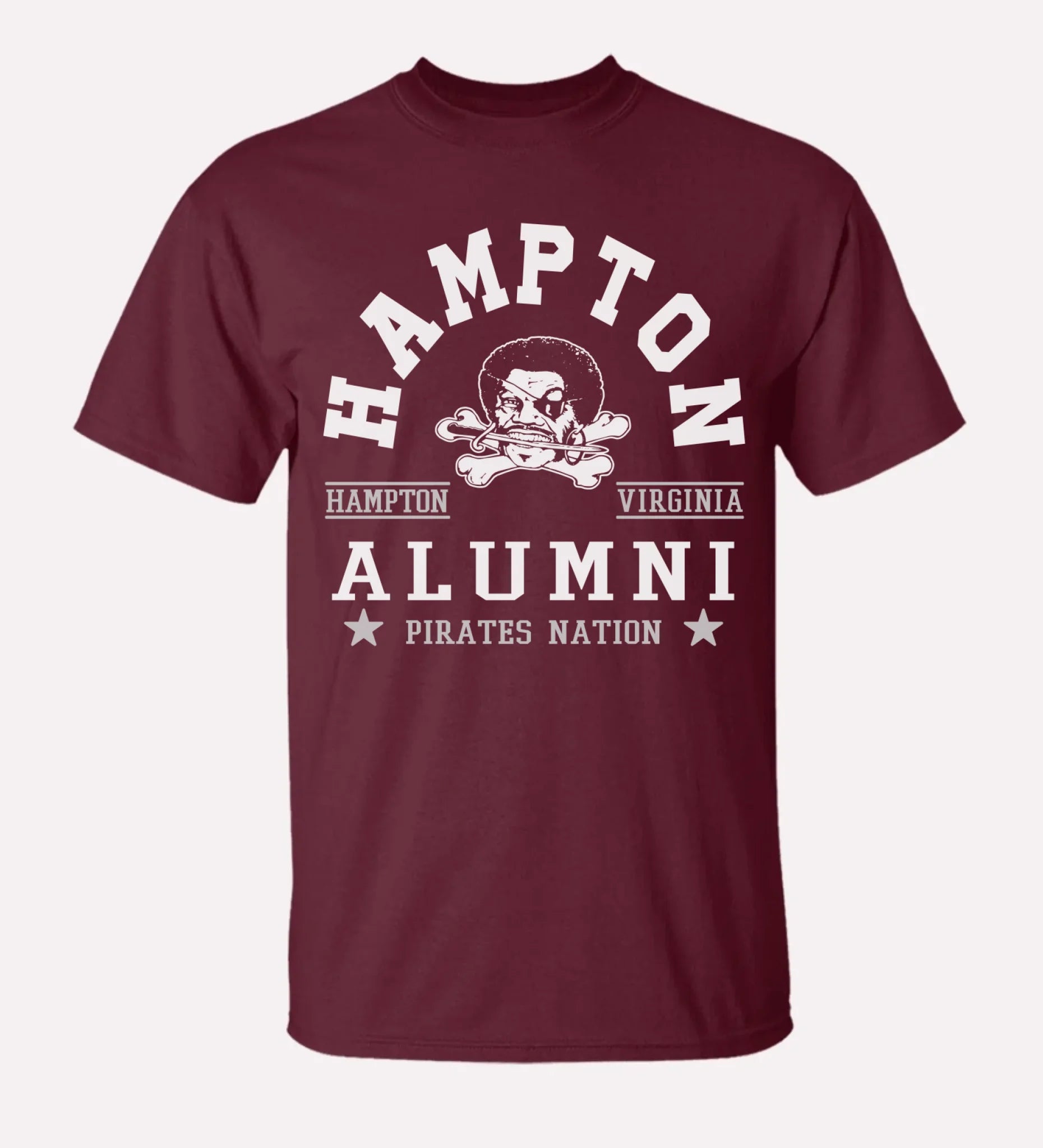 Hampton Institute VA Nation Classic Heavy Cotton T-Shirt