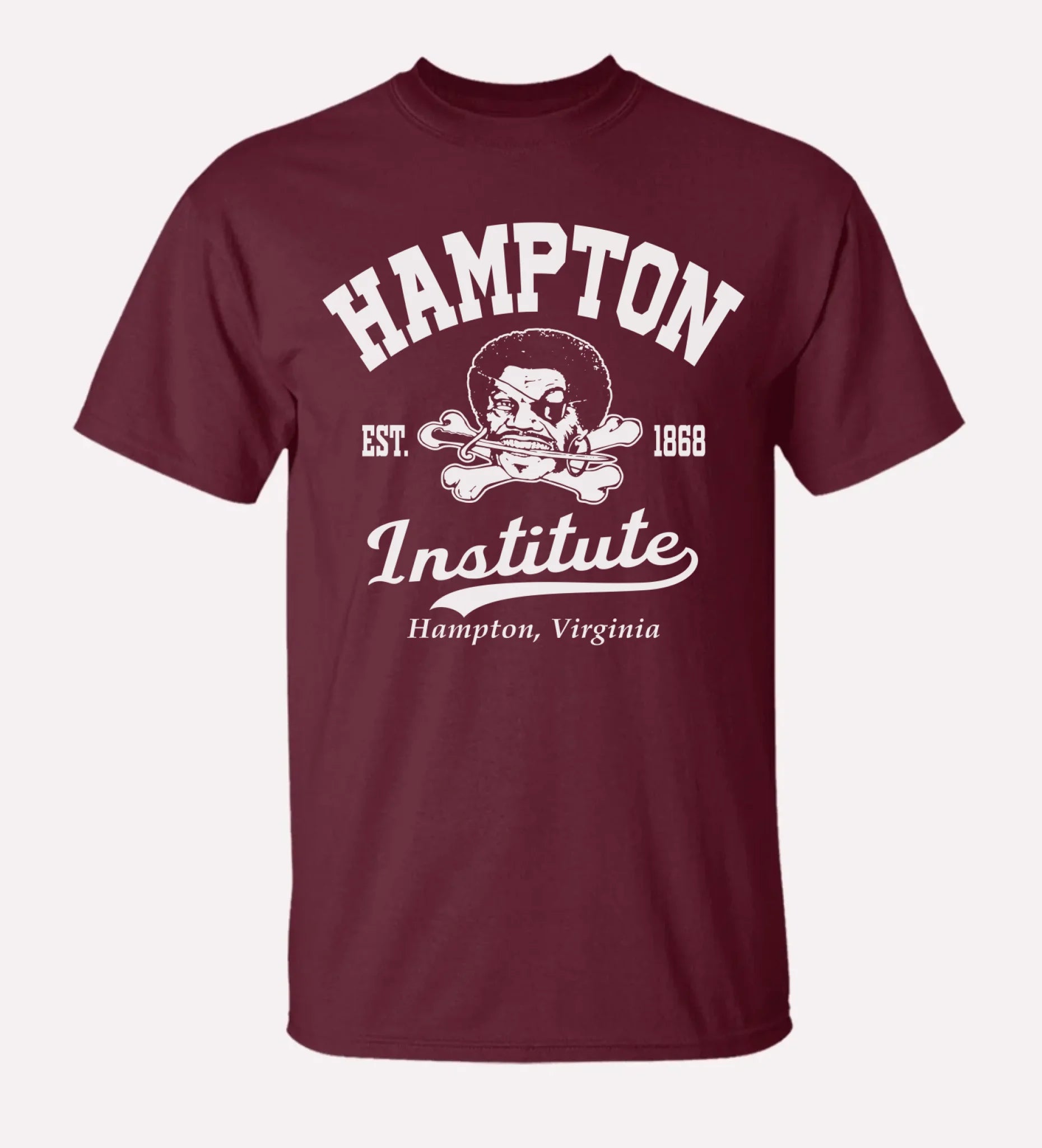 Hampton Institute VA Motto Classic Heavy Cotton T-Shirt