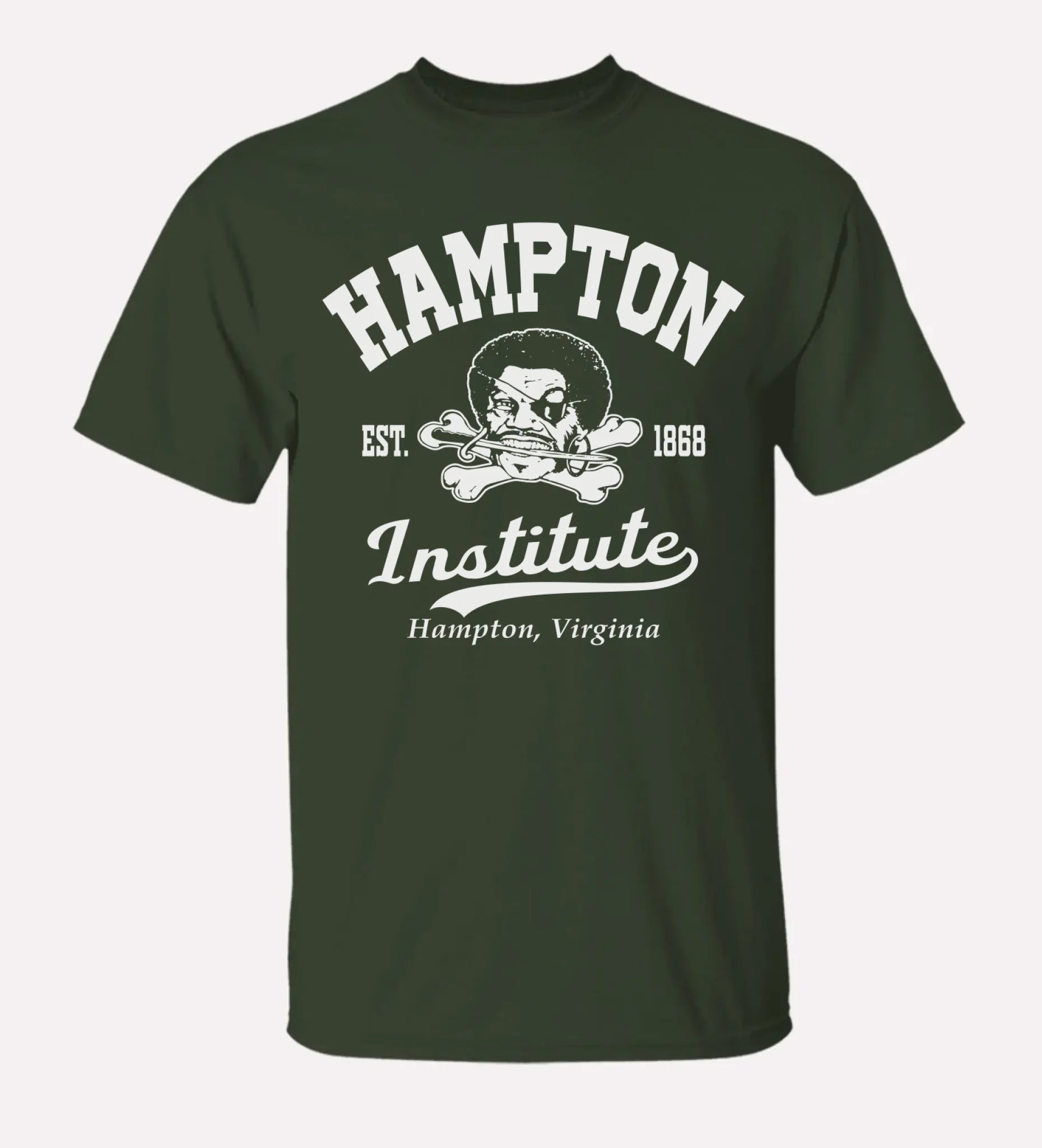 Hampton Institute VA Motto Classic Heavy Cotton T-Shirt