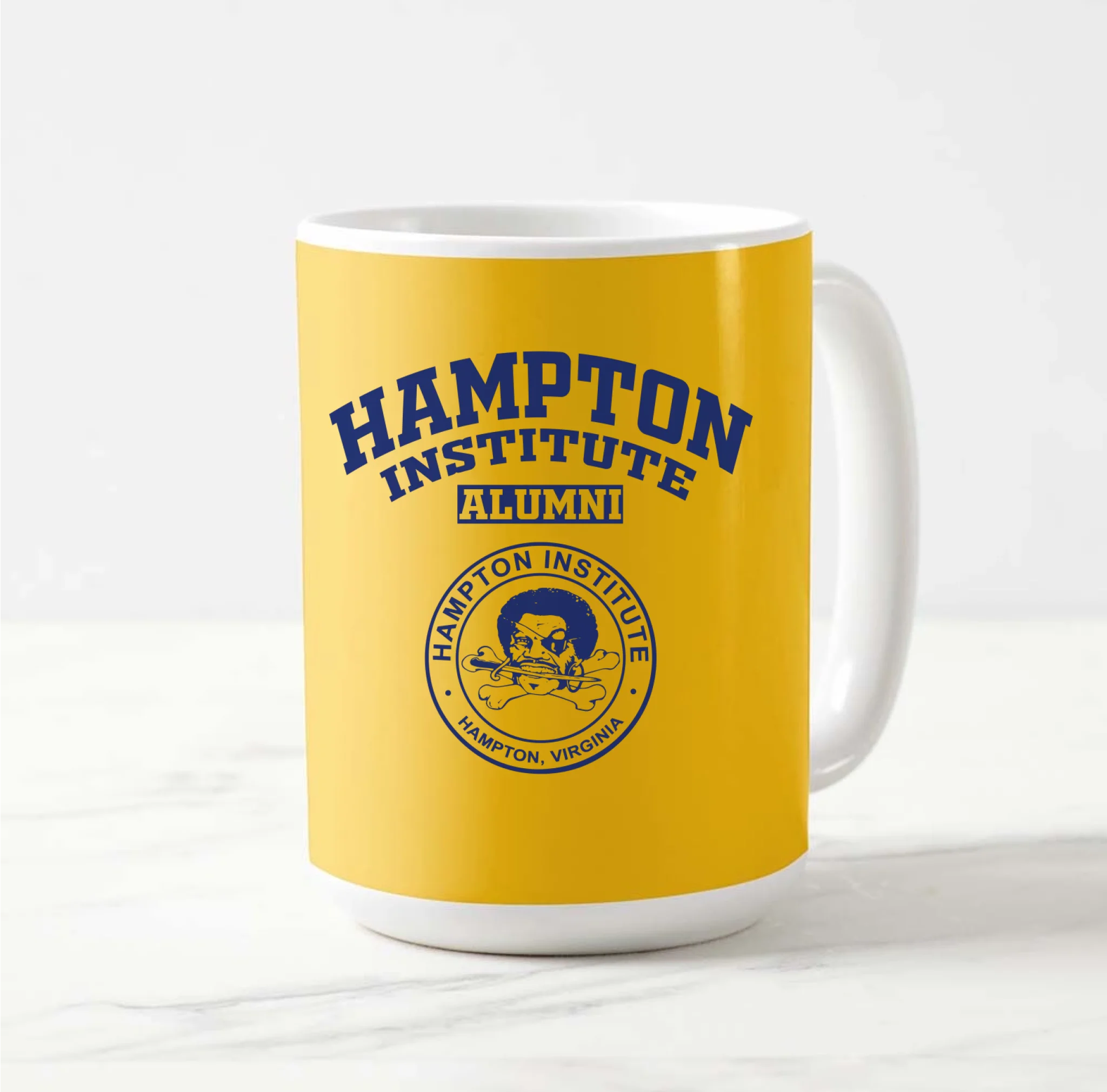 Hampton Institute Pirates VA LG Coffee Mug 15oz