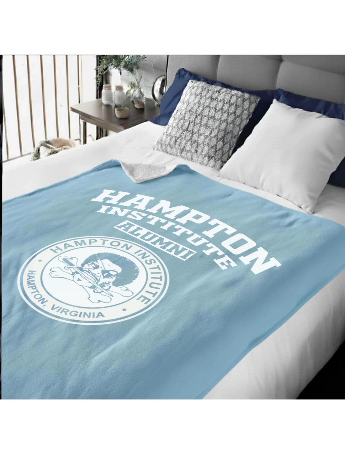 Hampton Institute VA LG Sherpa Blanket