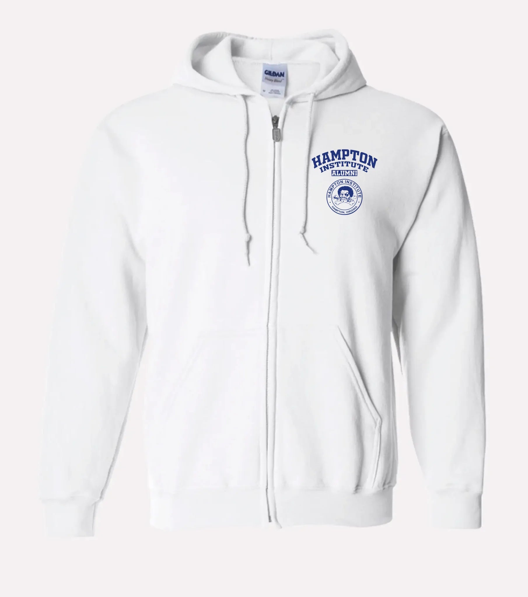 Hampton Institute Pirates VA LG Zip Hoodie