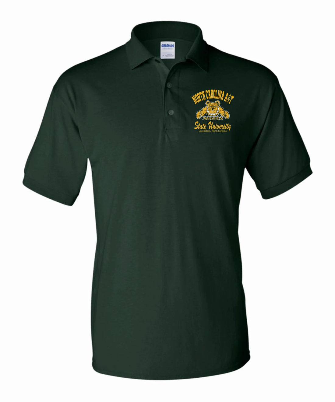 North Carolina A&T State University NC Motto Classic Jersey Polo