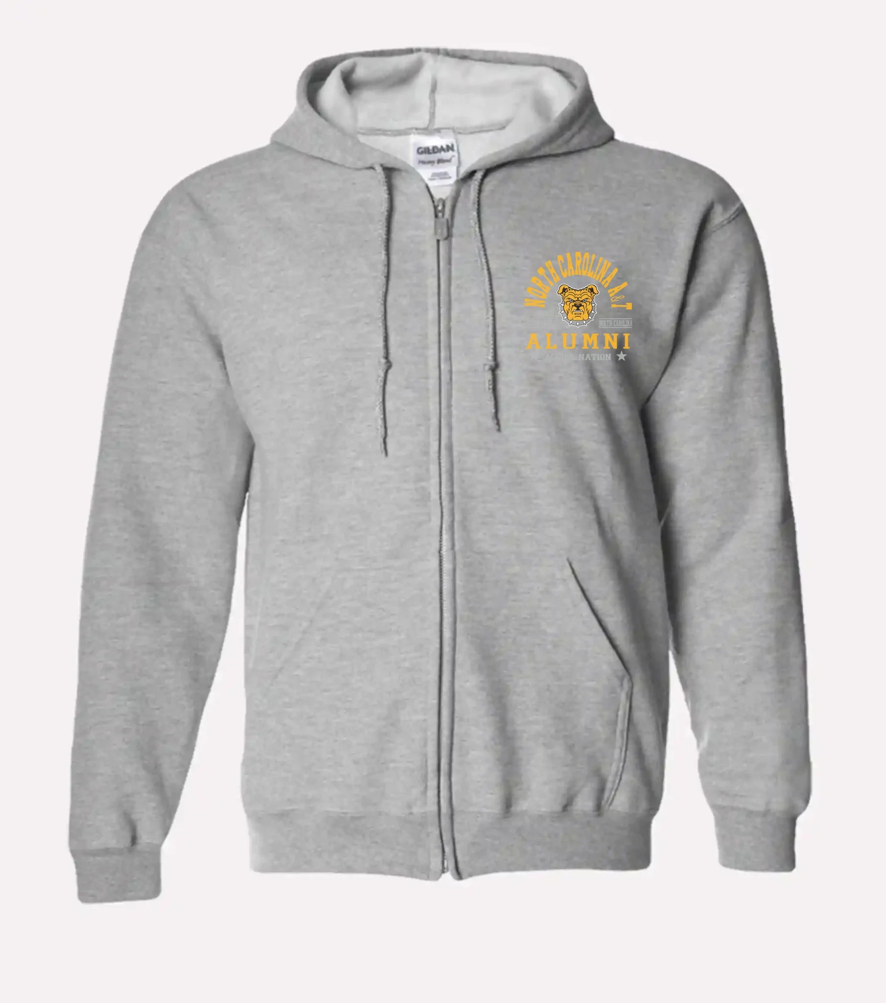 North Carolina A&T State University - Aggies Nation Zip Hoodie