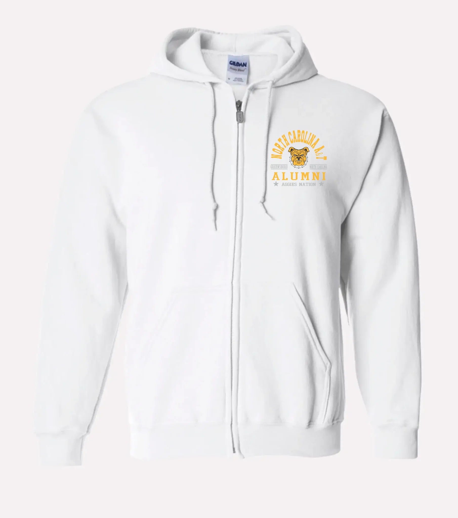 North Carolina A&T State University - Aggies Nation Zip Hoodie