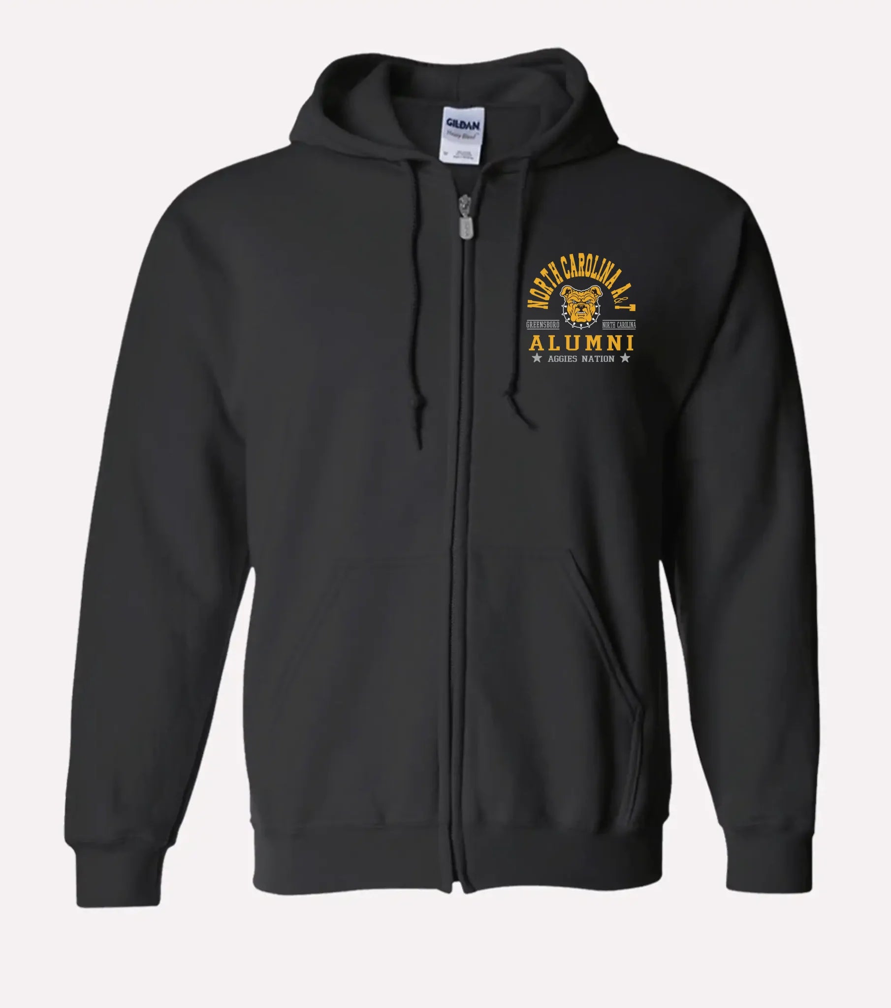 North Carolina A&T State University - Aggies Nation Zip Hoodie