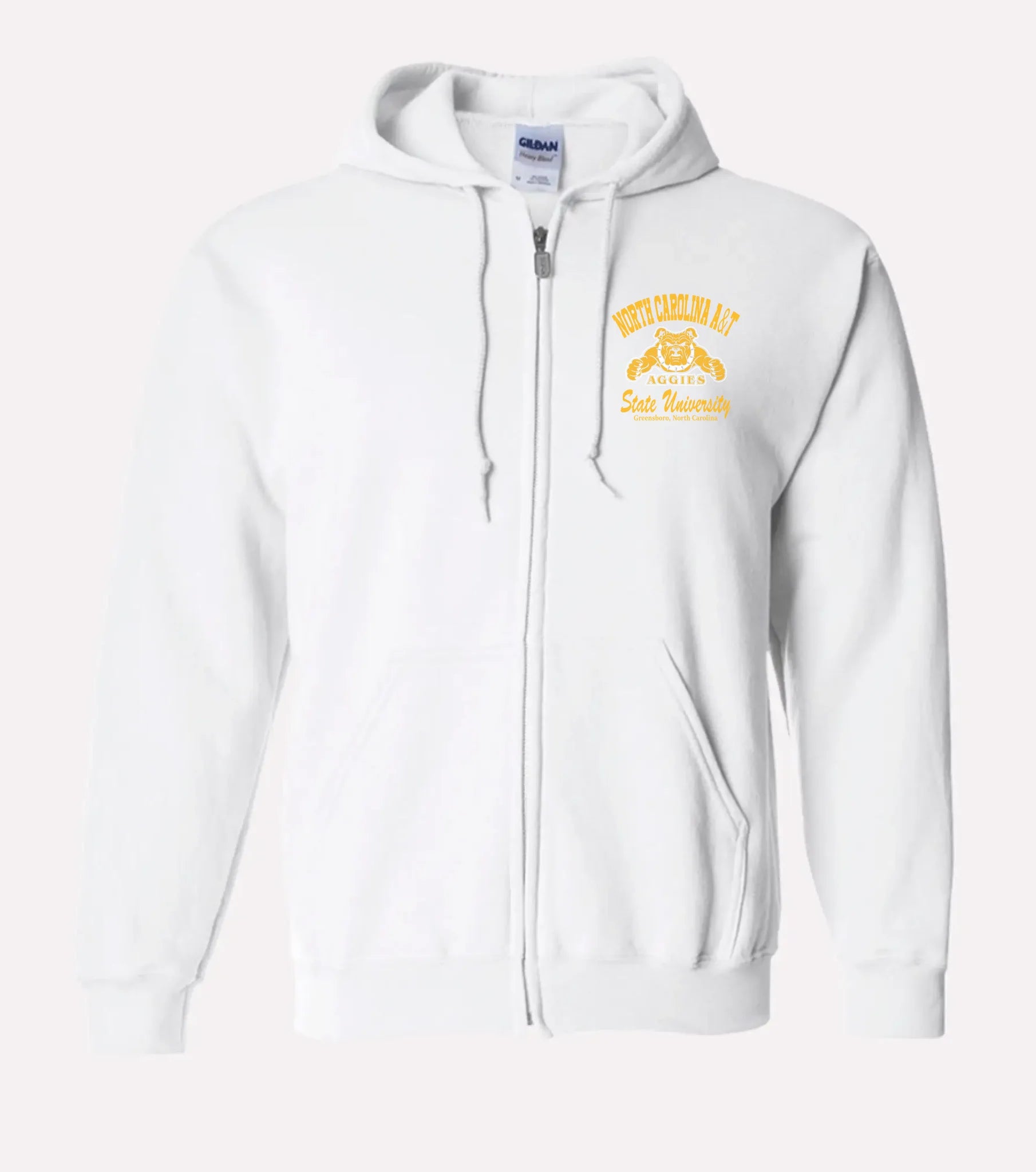North Carolina A&T State University NC Motto Zip Hoodie