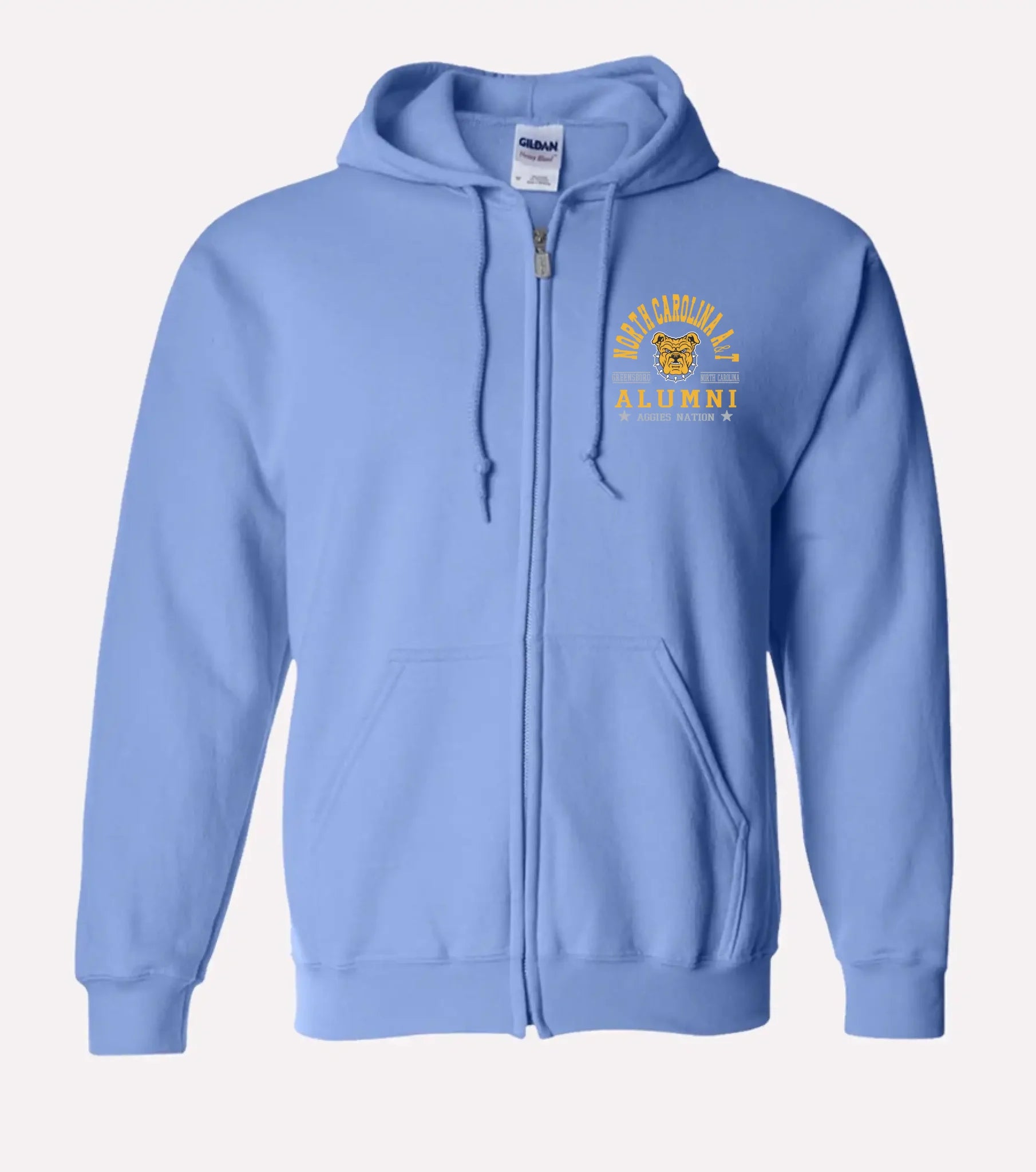 North Carolina A&T State University - Aggies Nation Zip Hoodie