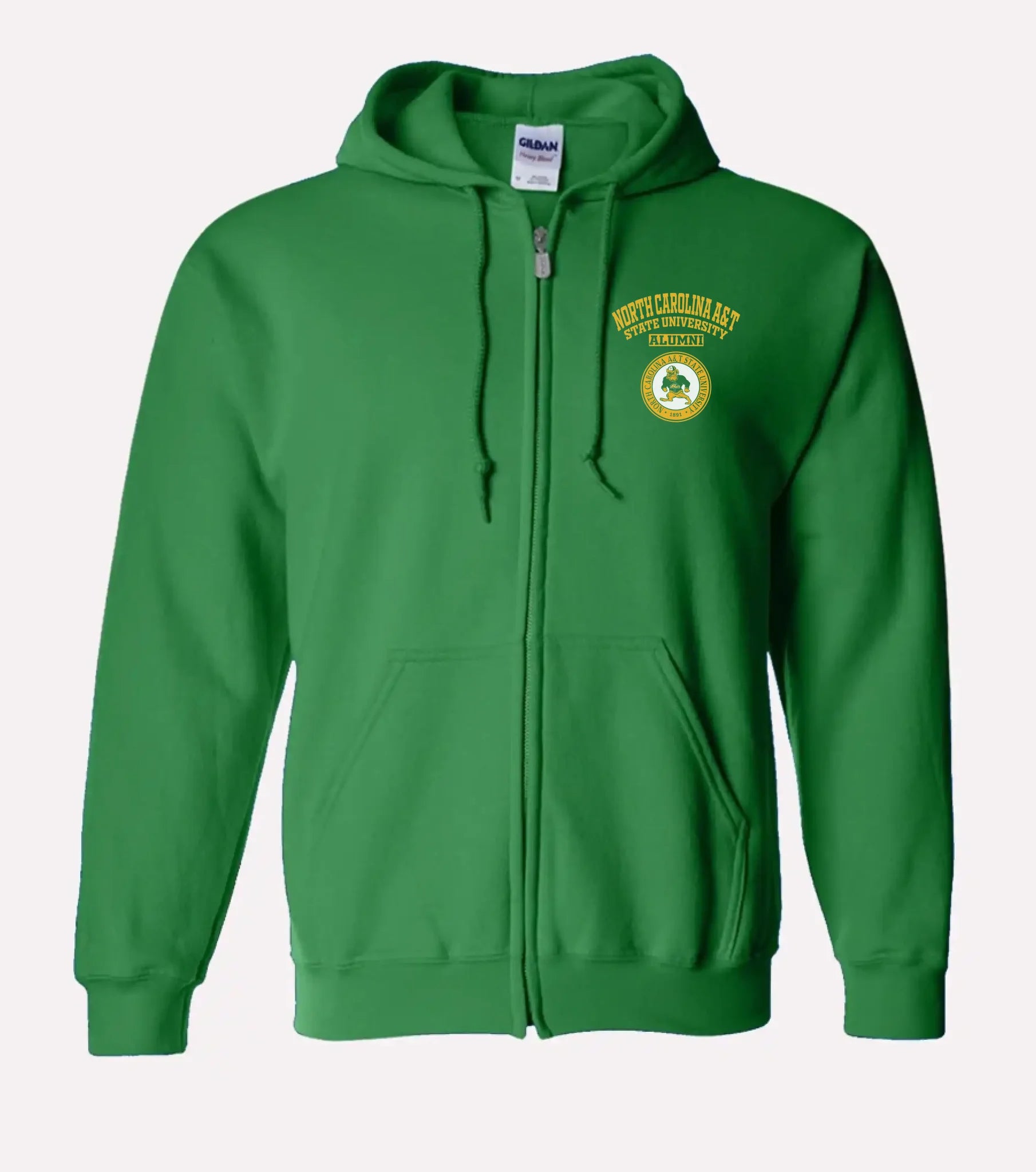 North Carolina A&T State University Aggies NC LG Zip Hoodie