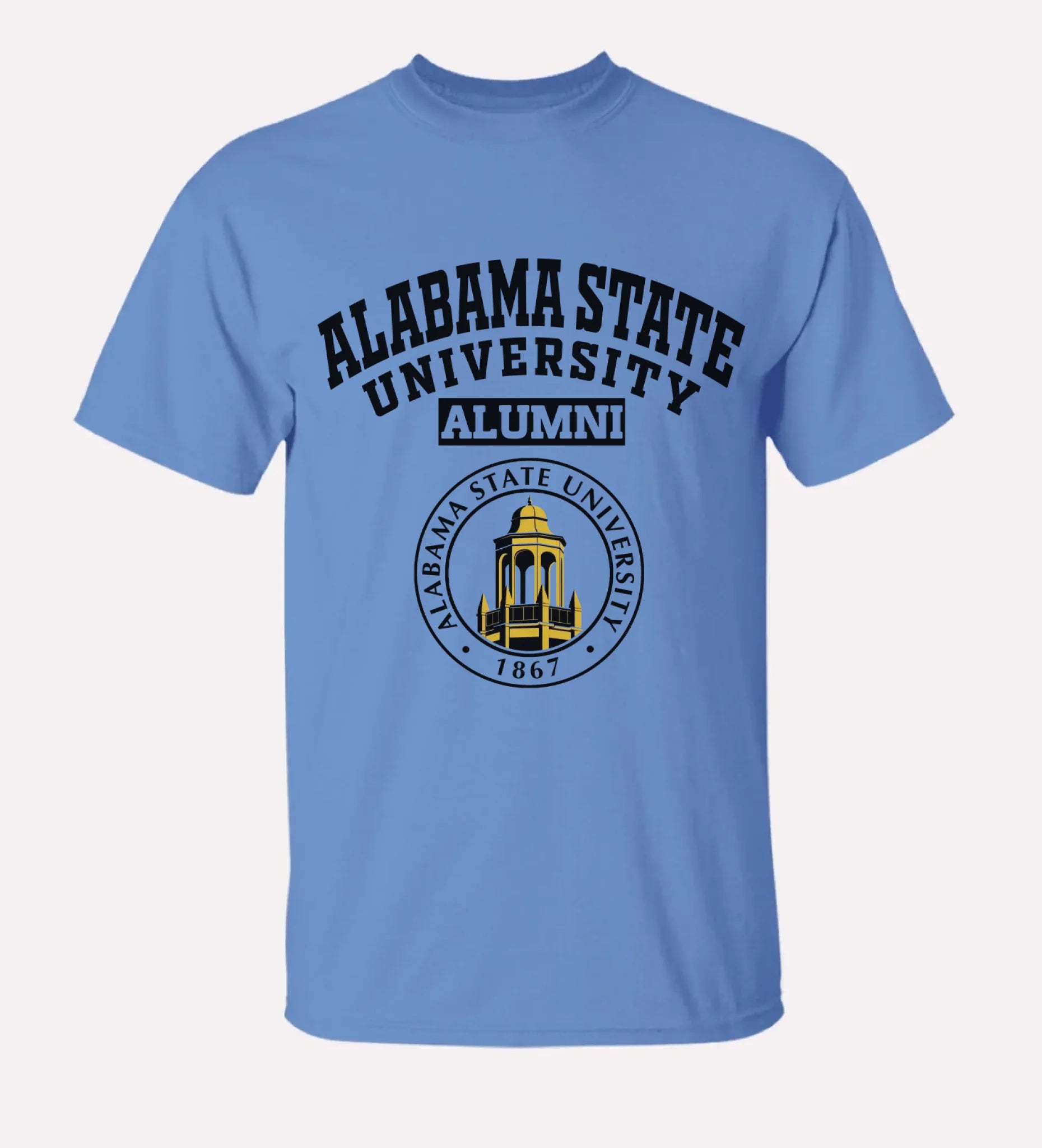 Alabama State University seal light LG Alumni Collection