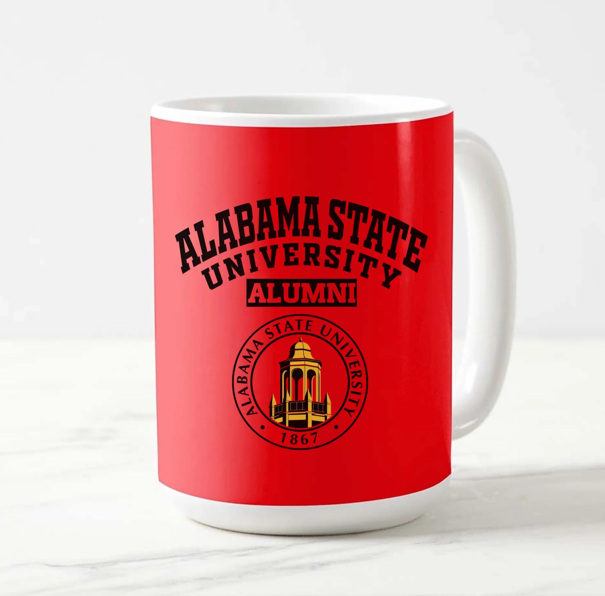 Alabama State University seal light LG Alumni Collection