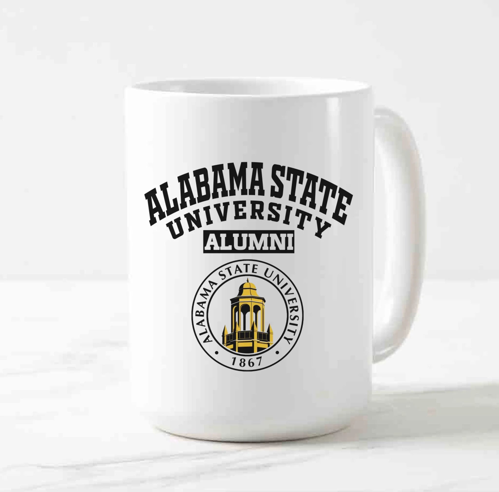 Alabama State University seal light LG Alumni Collection