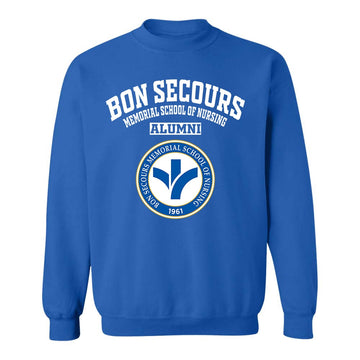Bon Secours Memorial School of Nursing VA LG Alumni Sweatshirt