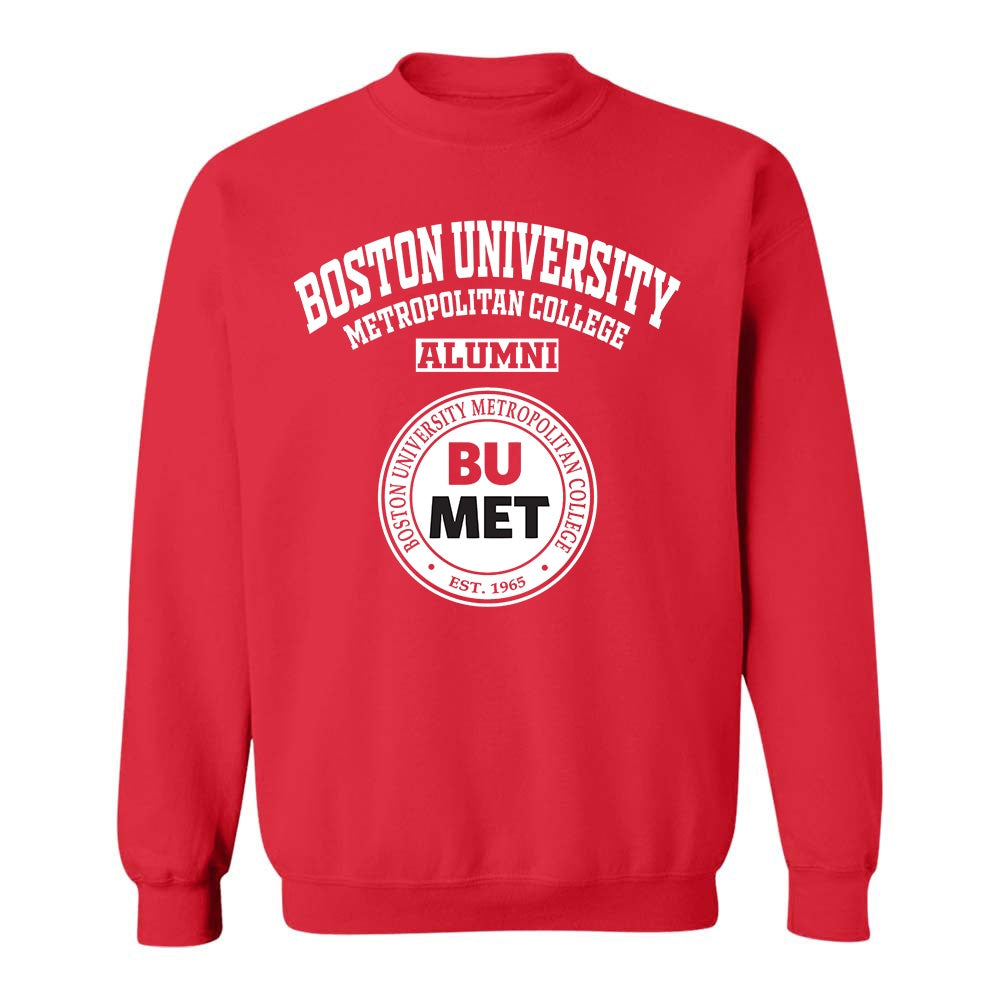 Boston University Metropolitan College VA LG Alumni Sweatshirt