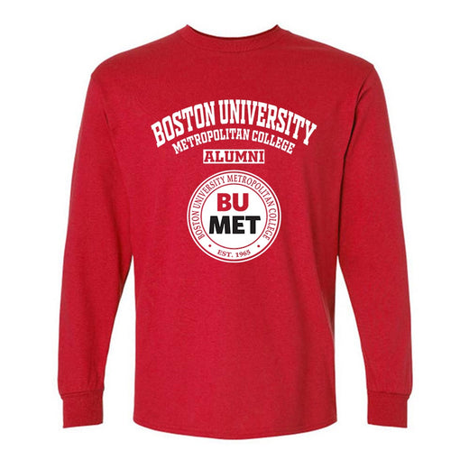 Boston University Metropolitan College VA LG Alumni Long Sleeve