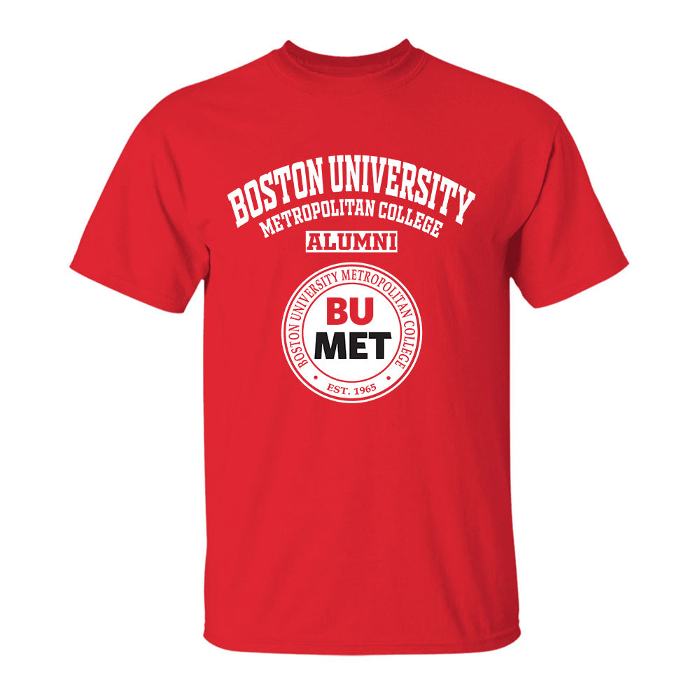 Boston University Metropolitan College VA LG Alumni T Shirt