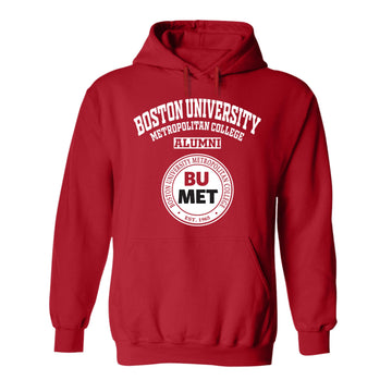 Boston University Metropolitan College VA LG Alumni Hoodie