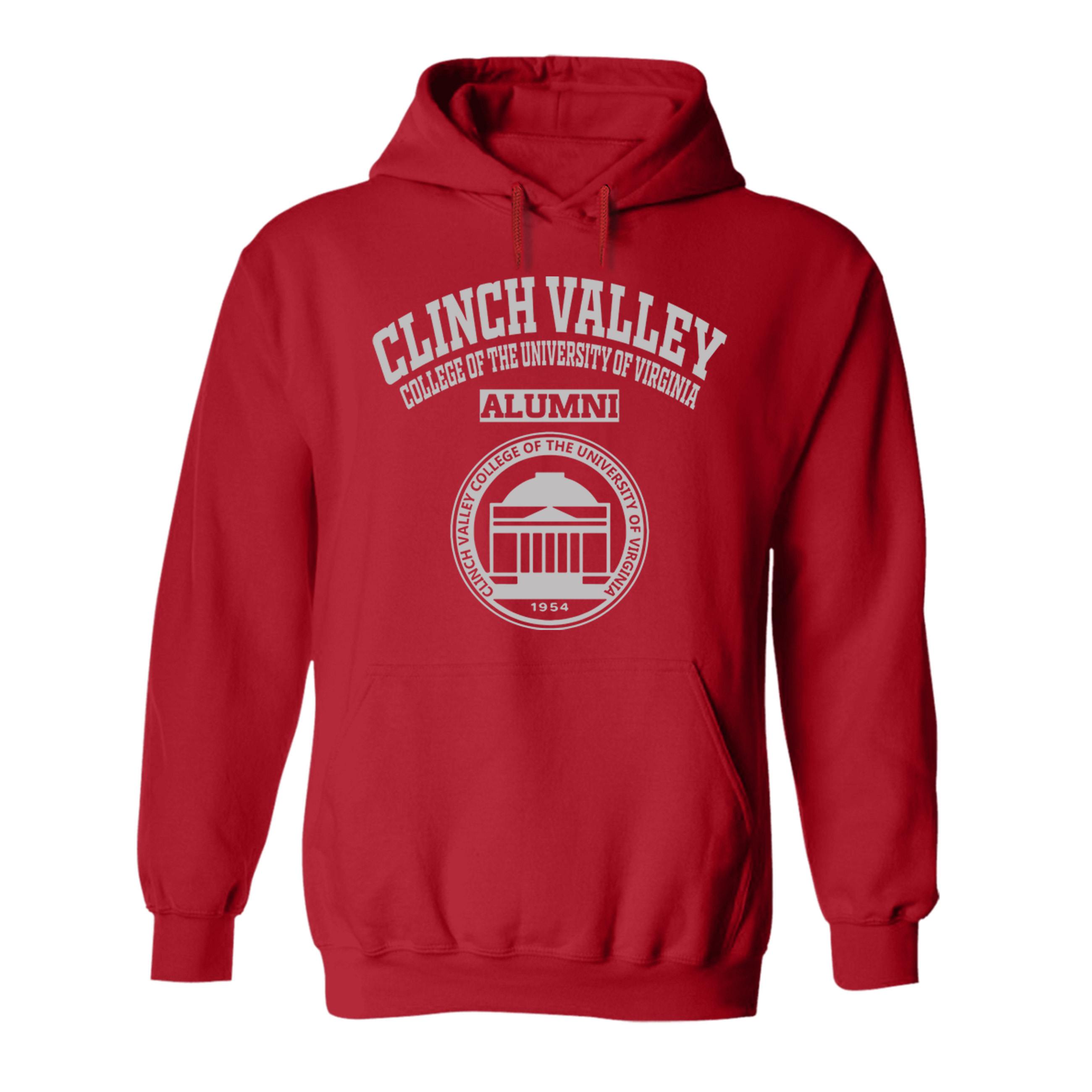 Clinch Valley College of the University of Virginia VA LG Alumni Hoodie