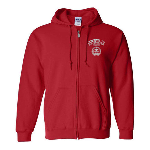 Clinch Valley College of the University of Virginia VA LG Alumni Zip Hoodie