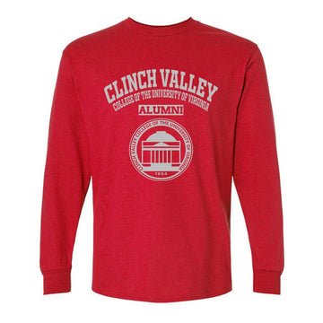 Clinch Valley College of the University of Virginia VA LG Alumni Long Sleeve