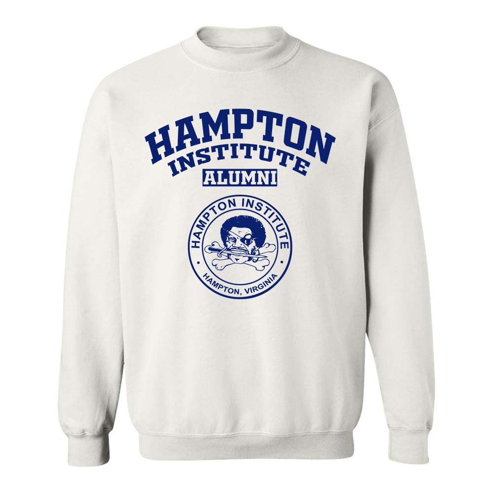 Hampton Institute Pirates Light VA LG Alumni Sweatshirt
