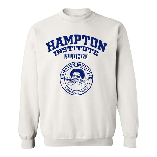Hampton Institute Pirates Light VA LG Alumni Sweatshirt