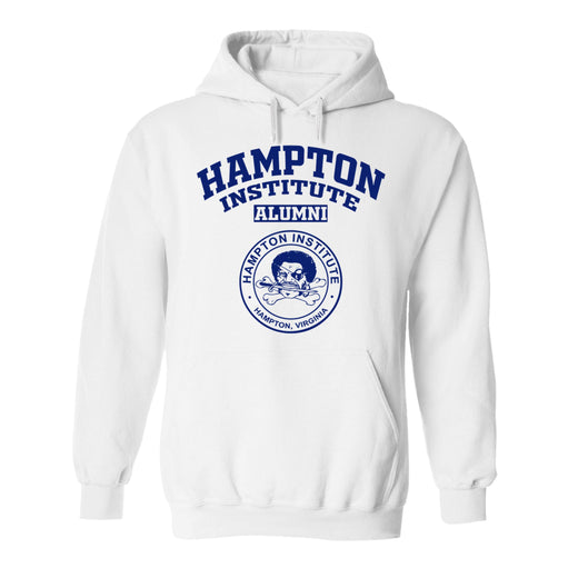 Hampton Institute Pirates Light VA LG Alumni Hoodie