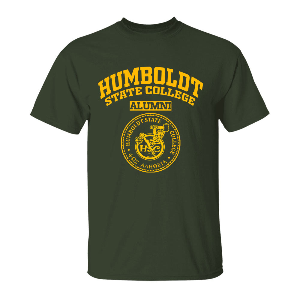 Humboldt State College Lumberjacks CA LG Alumni T Shirt