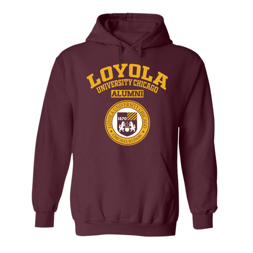 Loyola University Chicago IL LG Alumni Hoodie