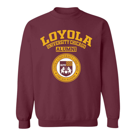 Loyola University Chicago IL LG Alumni Sweatshirt