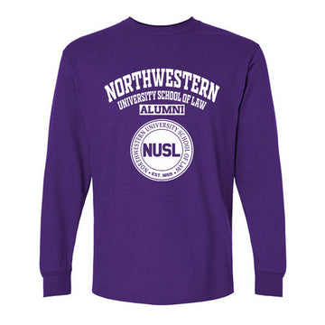 Northwestern University School of Law IL LG Alumni Long Sleeve