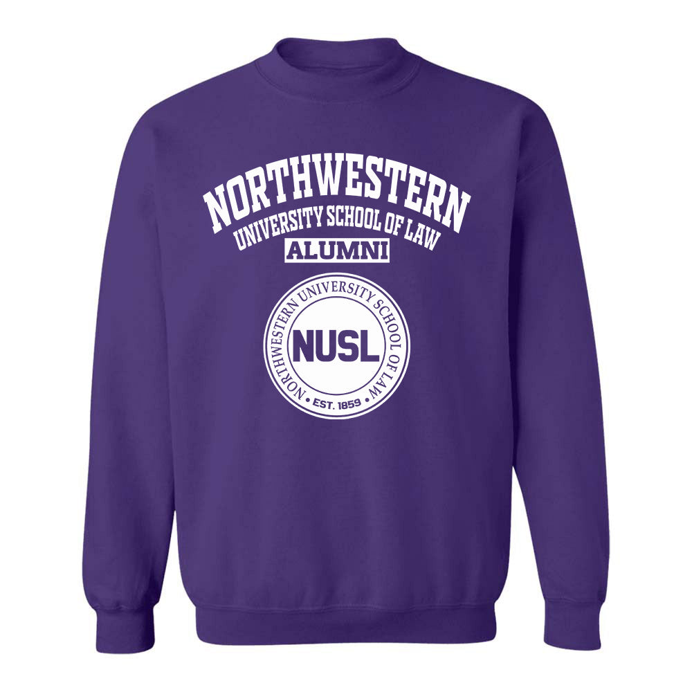 Northwestern University School of Law IL LG Alumni Sweatshirt
