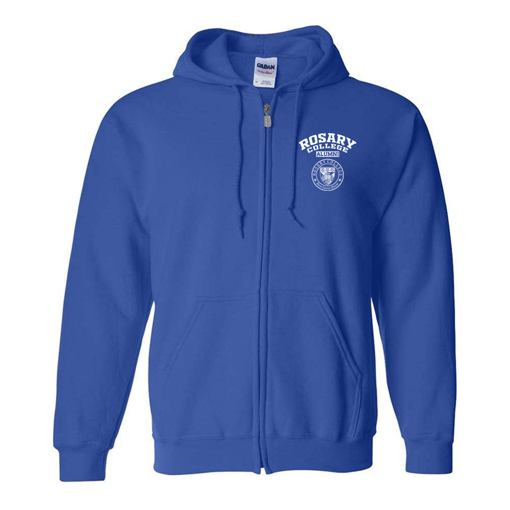 Rosary College IL LG Alumni Zip Hoodie